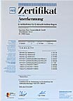 Errichterfirma für Einbruchmeldeanlagen