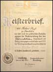Meisterbrief Robert Kuss | Klick für Detailansicht